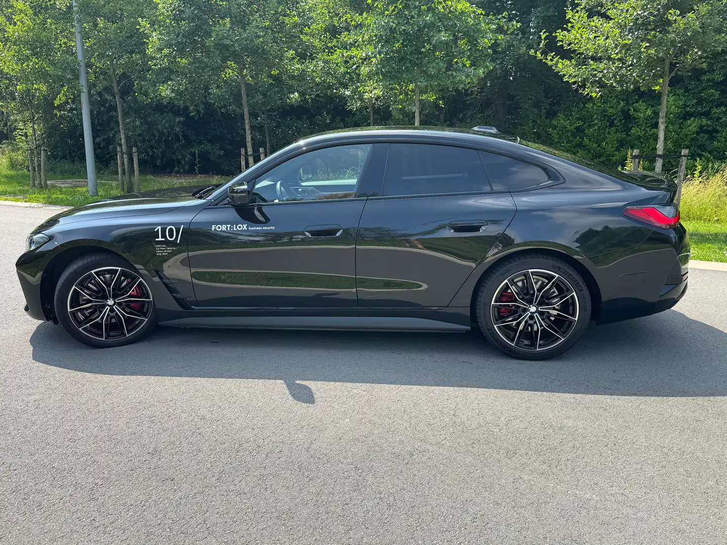 BMW i4 i4 M50 Gran Coupe Zwart - 2