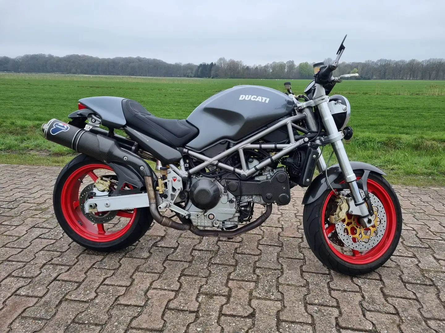 Ducati Monster S4R Senna Grau - 1