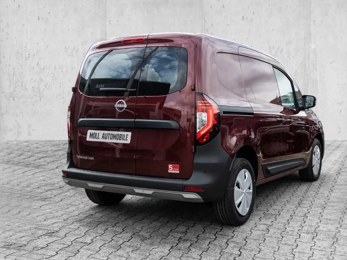 Nissan Townstar Kastenwagen L1 2,2t N-Connecta Navi Heckv Rot - 2