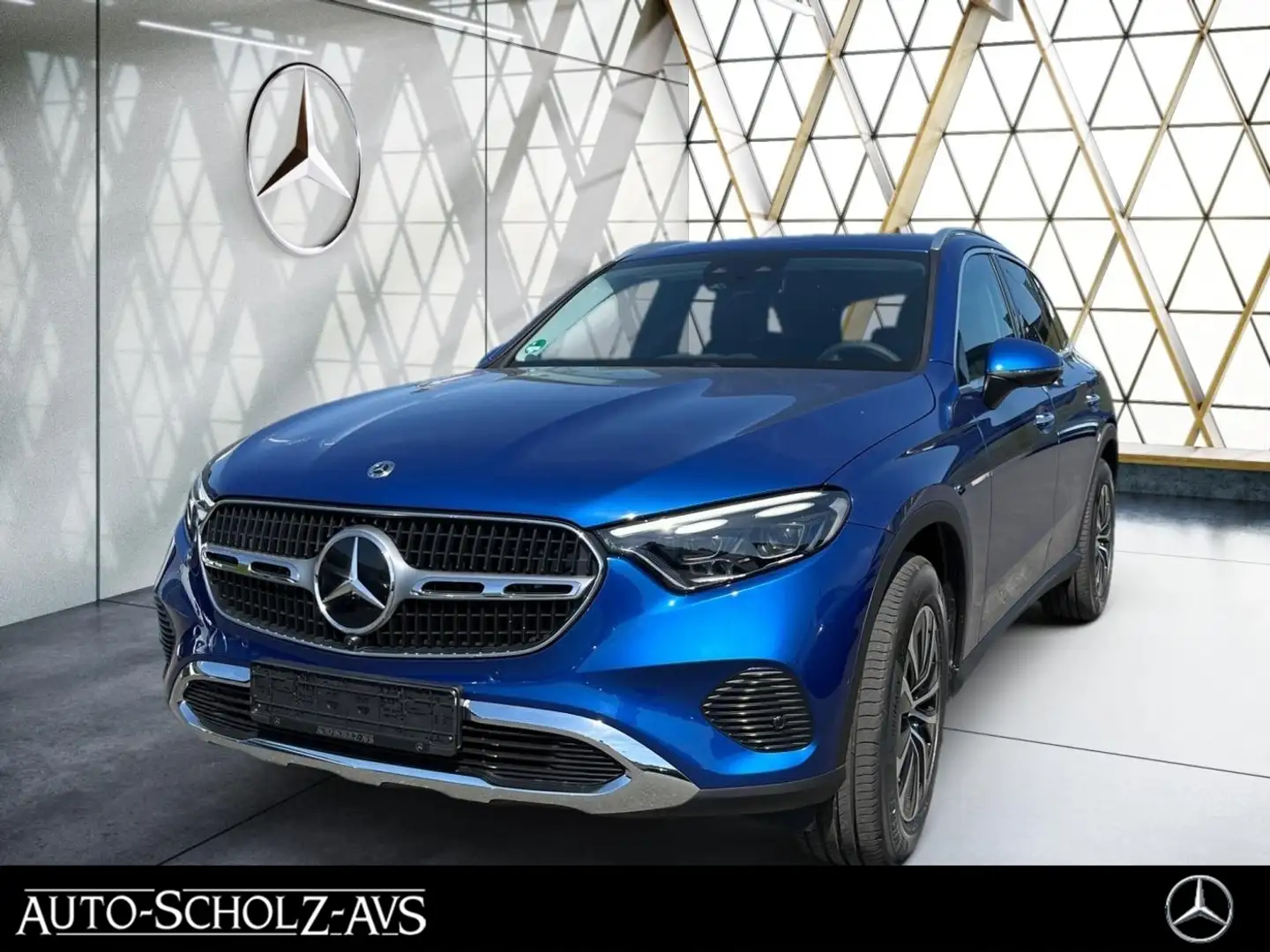 Mercedes-Benz GLC 200 d 4M Avantgarde AHK*HUD*StandHz*360°Ambi Blau - 1