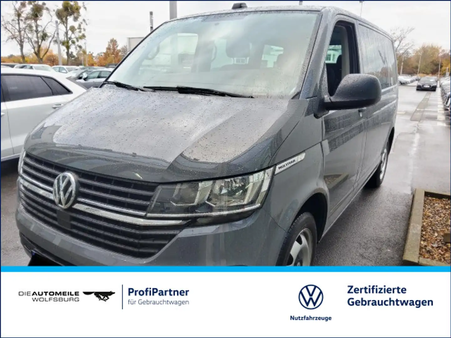 Volkswagen T6.1 Multivan 2.0 TDI Family AHK/Tempo/Einparkhi Grau - 1