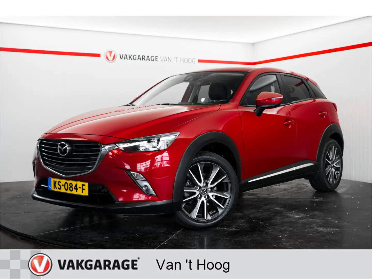 Mazda CX-3 2.0 SkyActiv-G 120 GT-M Line Automaat Afn Trekhaak Rouge - 1