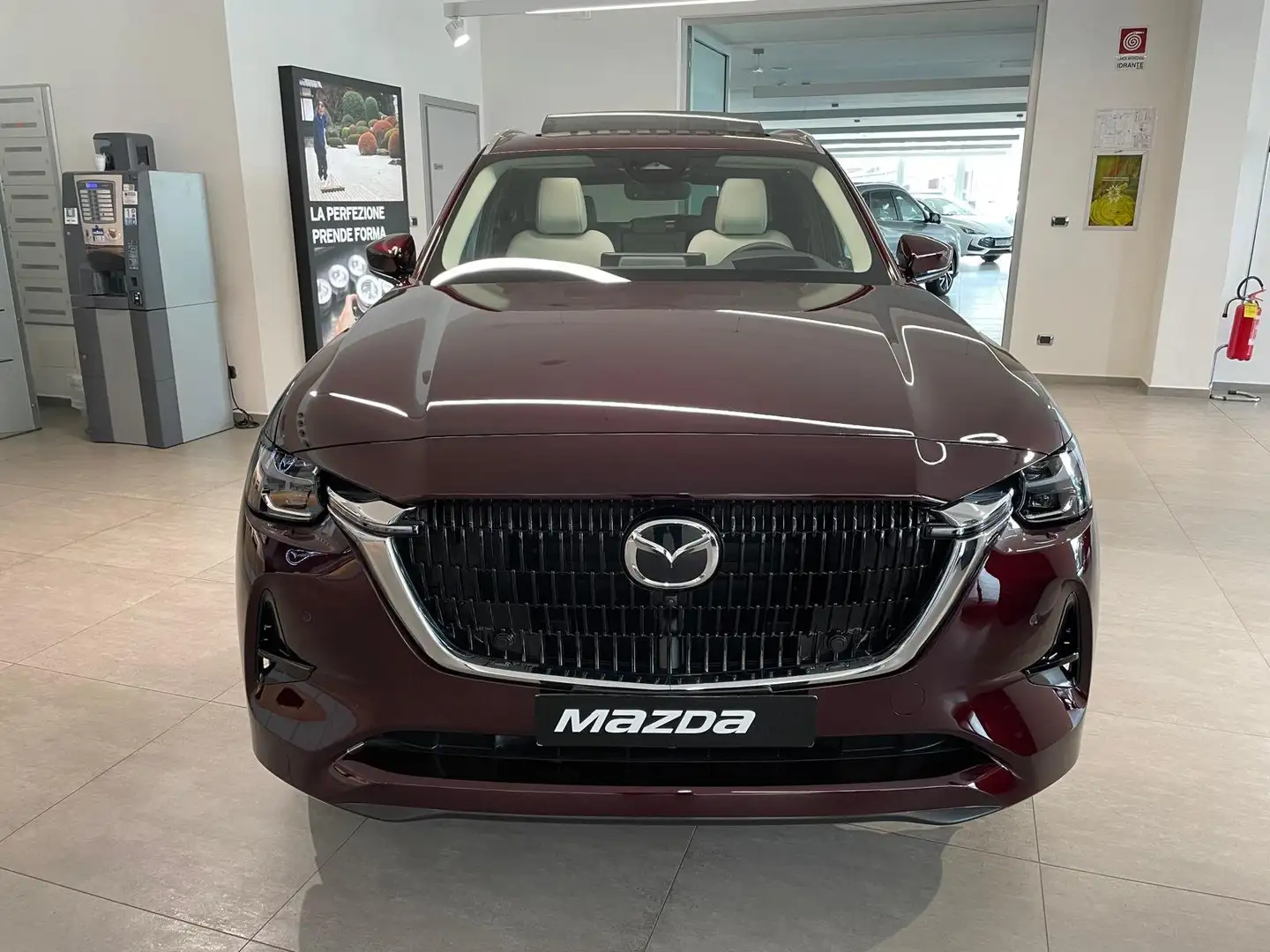 Mazda CX-80 3.3 m-hybrid boost Takumi Plus auto Rosso - 2