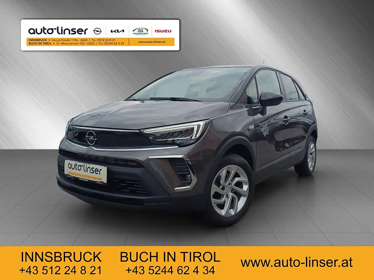 Opel Crossland X 1,2 Turbo ECOTEC Direct Injection Edition St./St Grigio - 1
