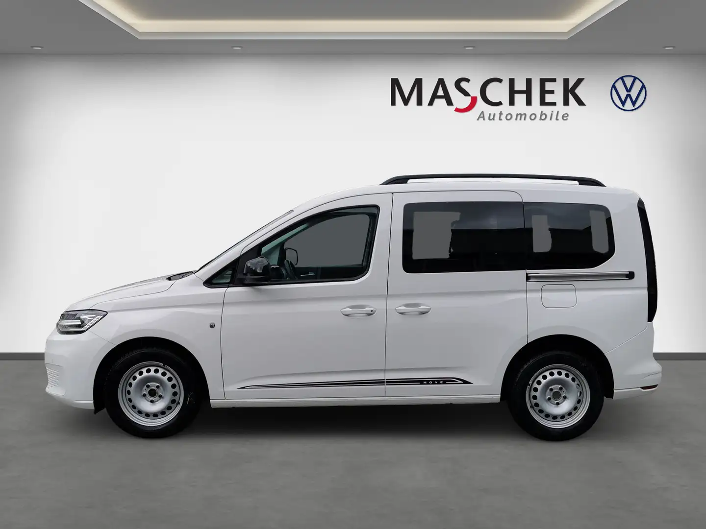 Volkswagen Caddy Move 2.0 TDI DSG Navi Sitzh Pano Rear View ACC Weiß - 2