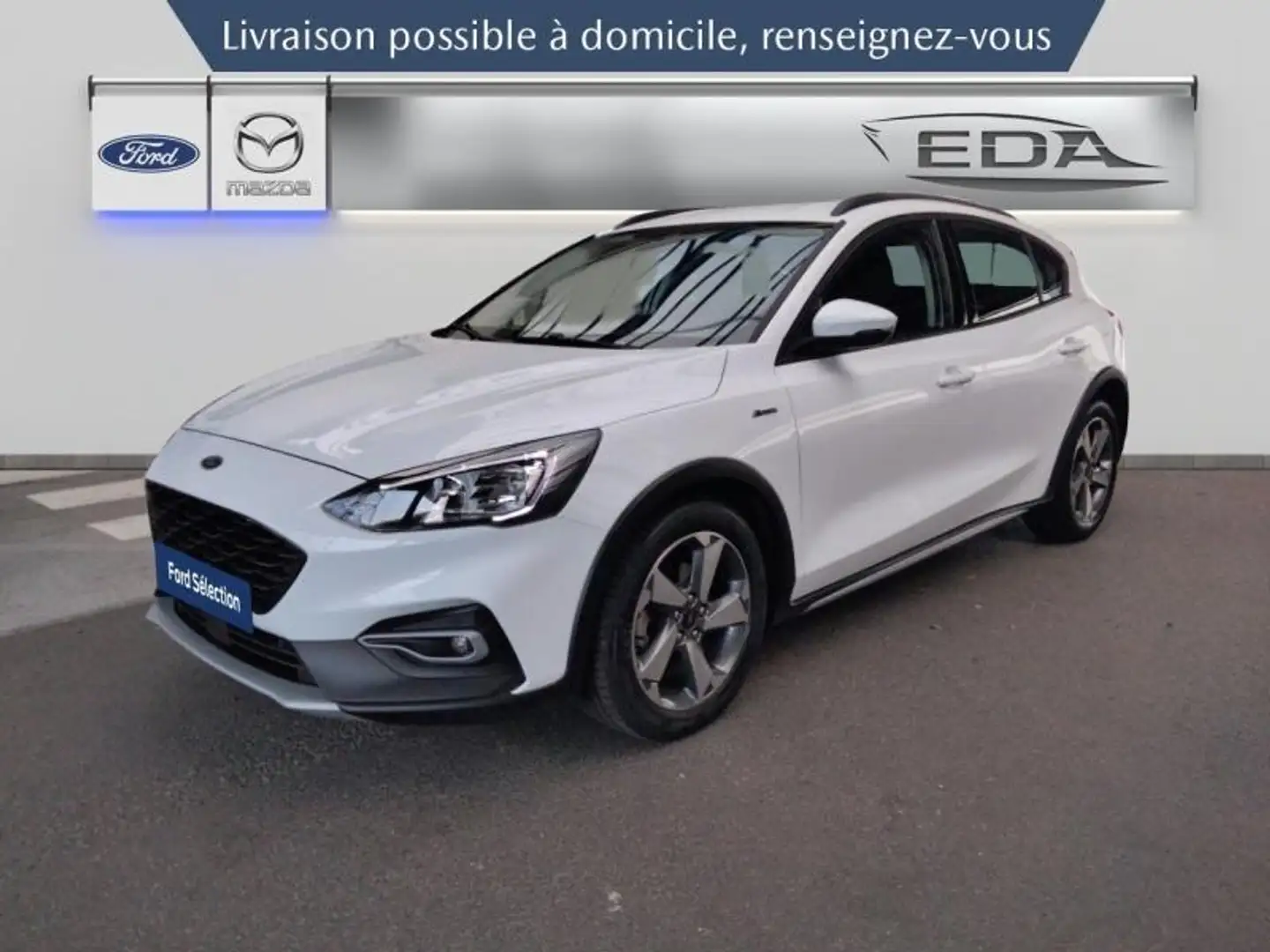 Ford Focus 1.0 Flexifuel 125ch mHEV Blanc - 1