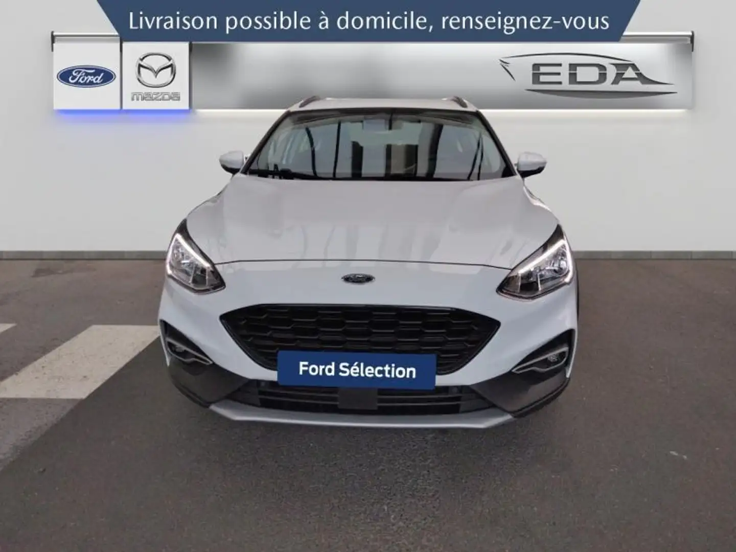 Ford Focus 1.0 Flexifuel 125ch mHEV Blanc - 2