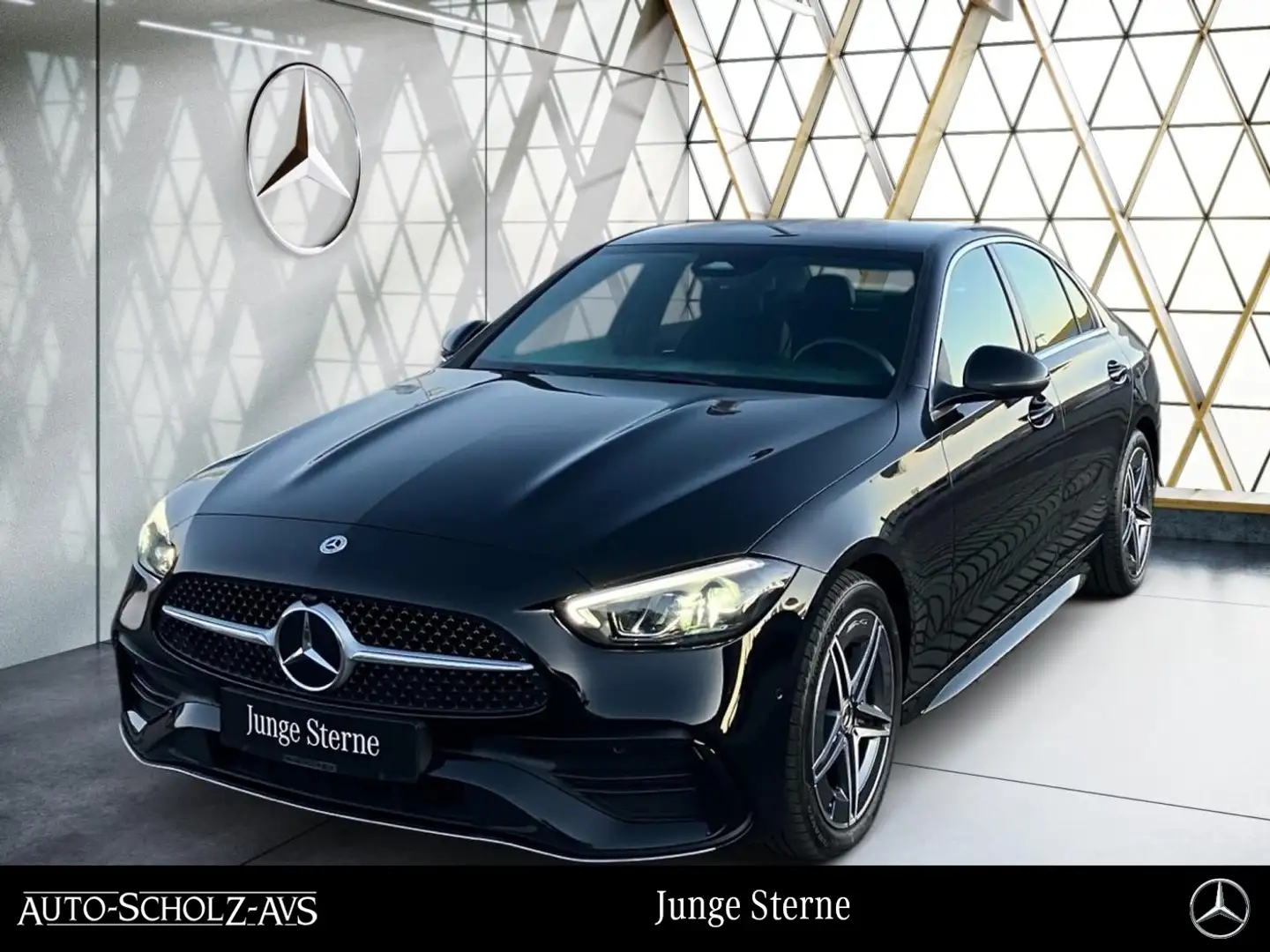 Mercedes-Benz C 220 d AMG Kamera*Sitzkomfort-P*CarPlay*Distro* Schwarz - 1