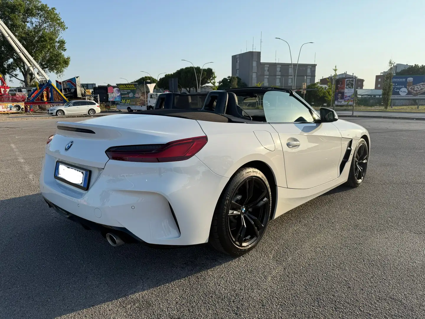 BMW Z4 sdrive 20i Msport auto Bianco - 2