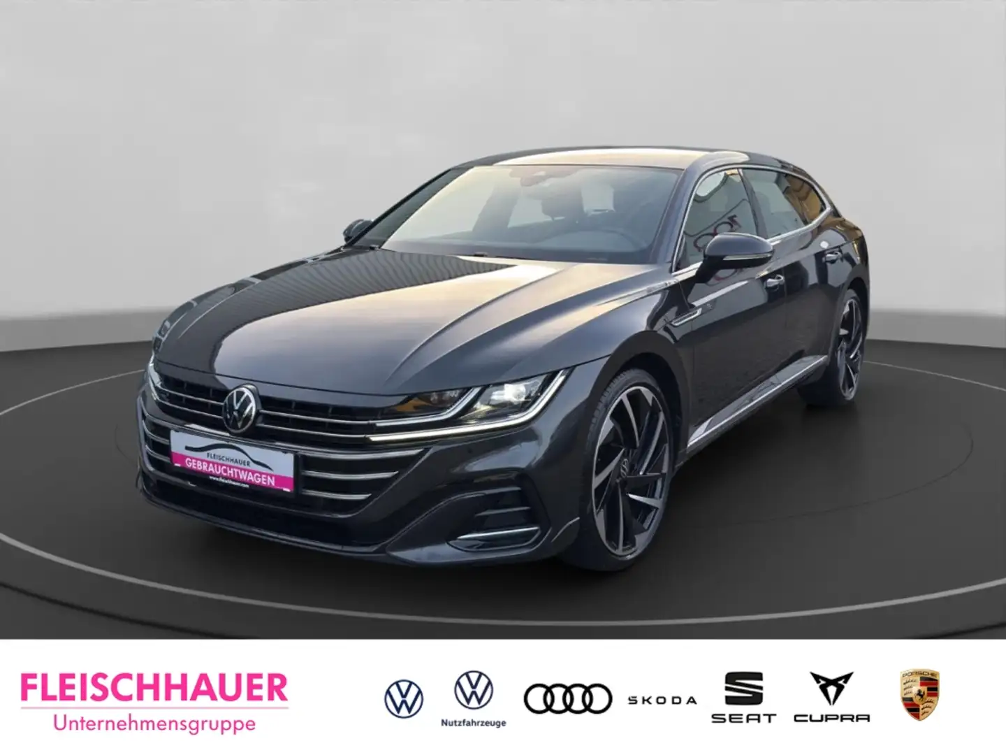 Volkswagen Arteon 2,0TDI Shooting Brake R-Line  AHK+CarPlay+LED+LM20 Grau - 1