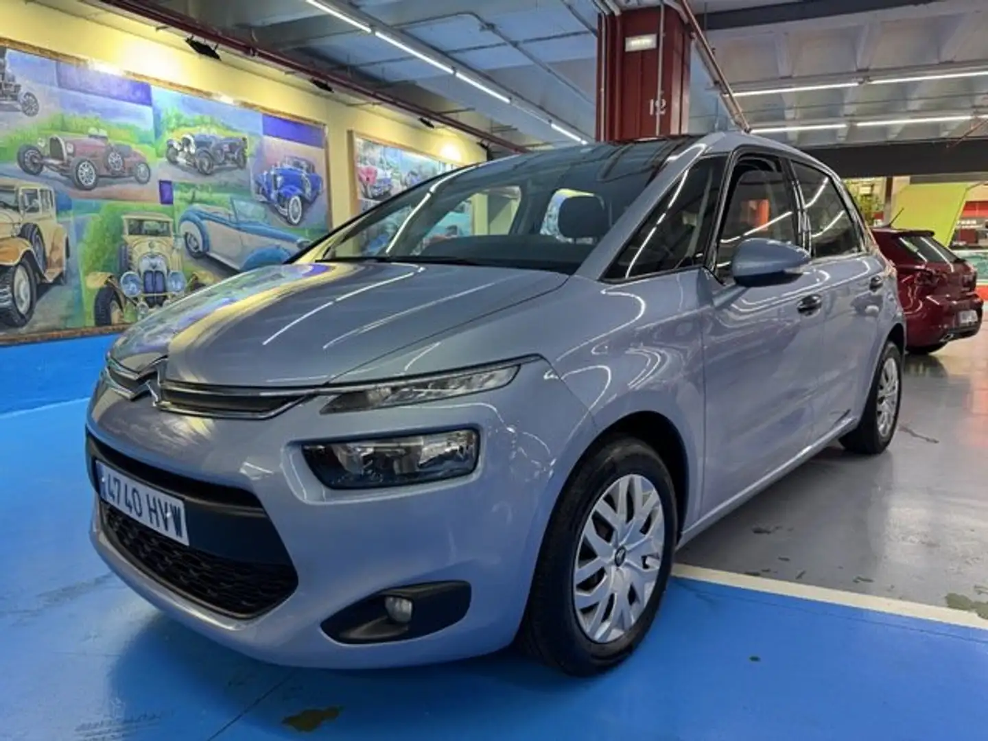Citroen C4 Picasso 1.6e-HDi Seduction ETG6 Azul - 1