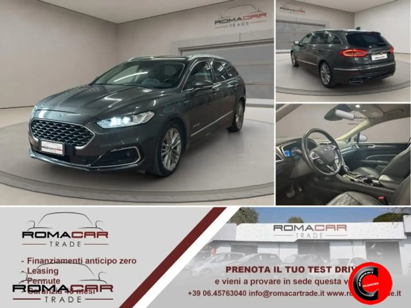 Ford Mondeo 4ª serie - Mondeo Full Hybrid 2.0 187 CV eCVT SW T Grigio - 1