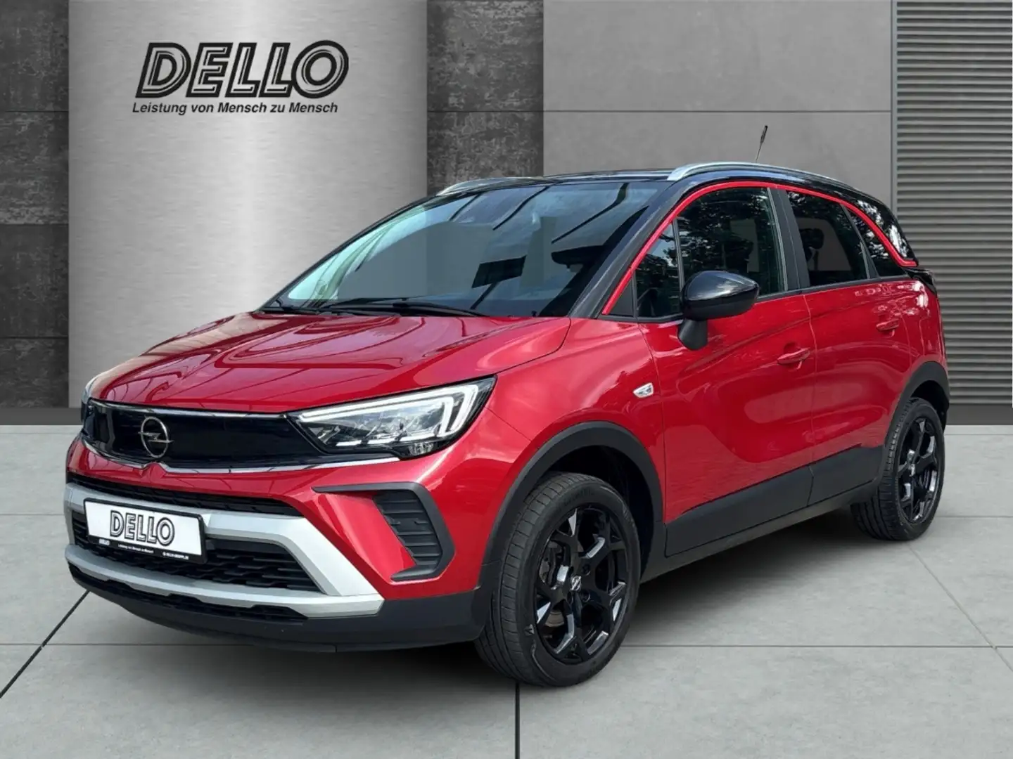 Opel Crossland GS Line Turbo EU6d 1.2 AHK-abnehmbar Navi LED Appl Rouge - 1