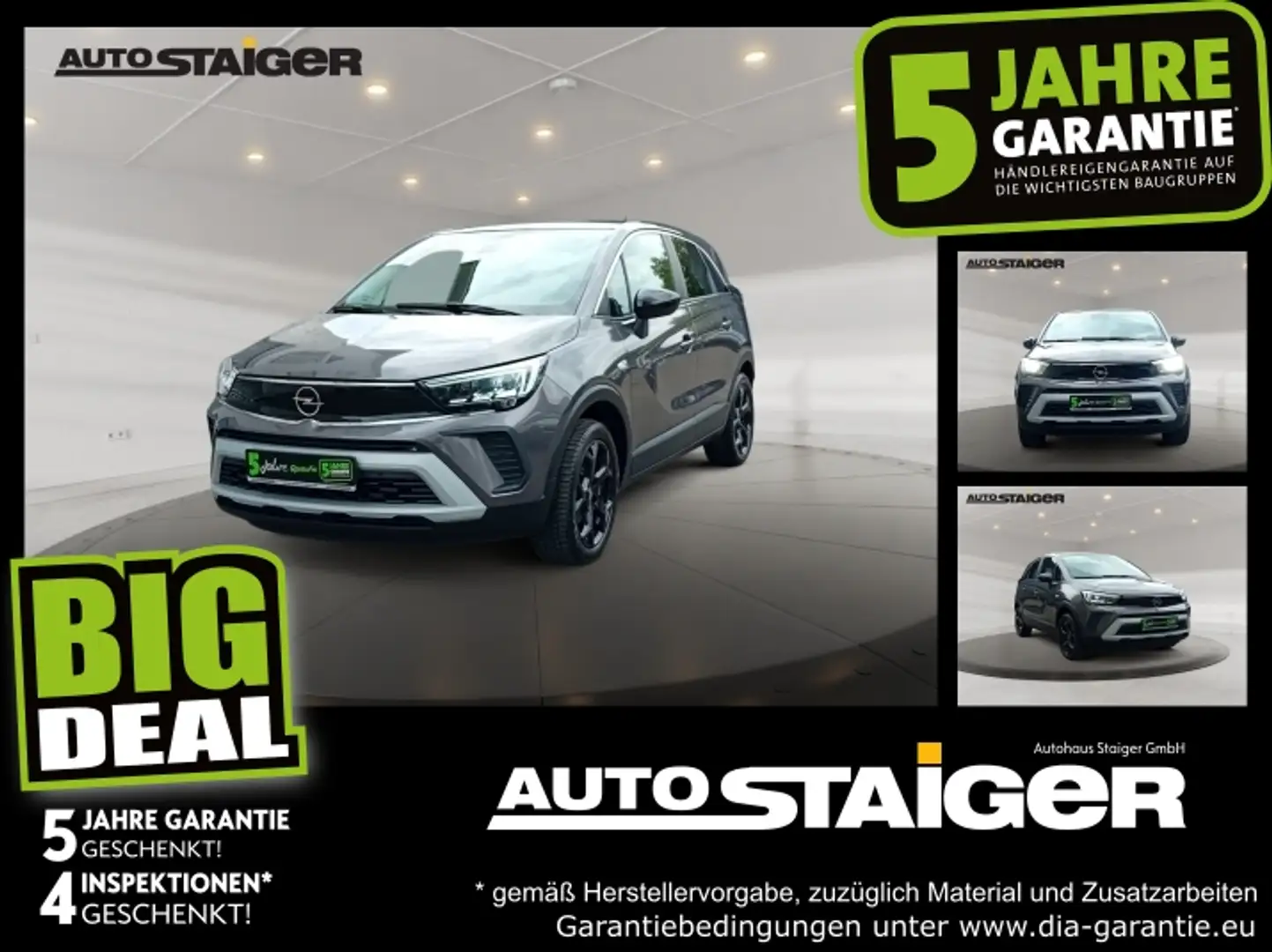Opel Crossland 1.2 Turbo 5 Jahre Garantie~Sitzheizung~ Gris - 1