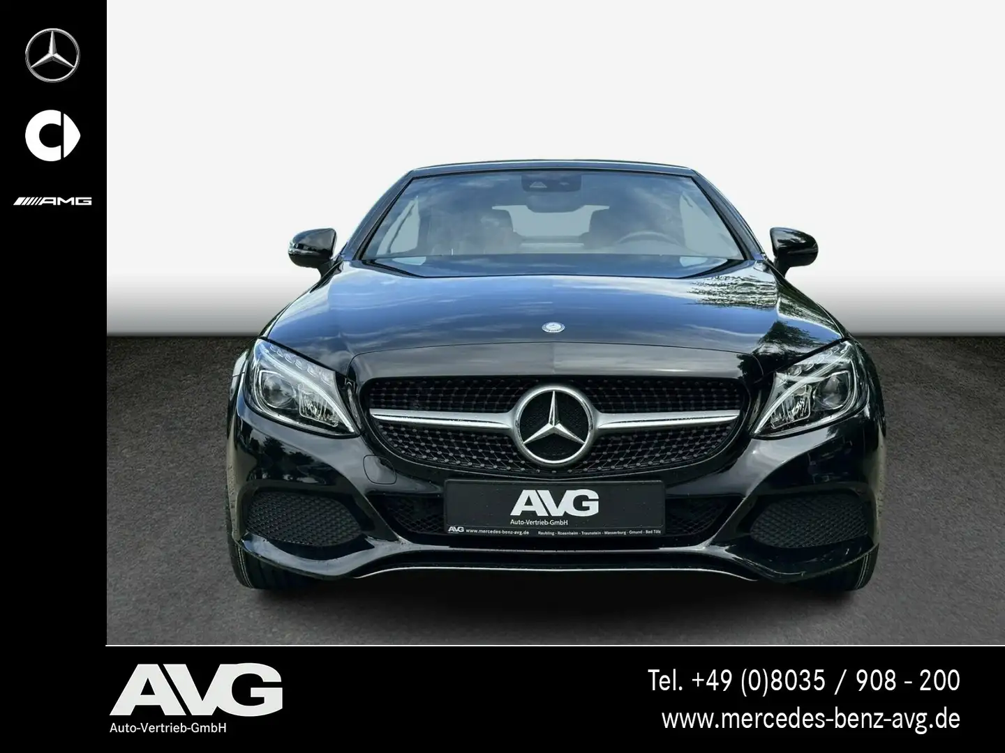 Mercedes-Benz C 200 C 200 4MATIC Cabriolet LED COMAND Navi SHZ 9G Schwarz - 2