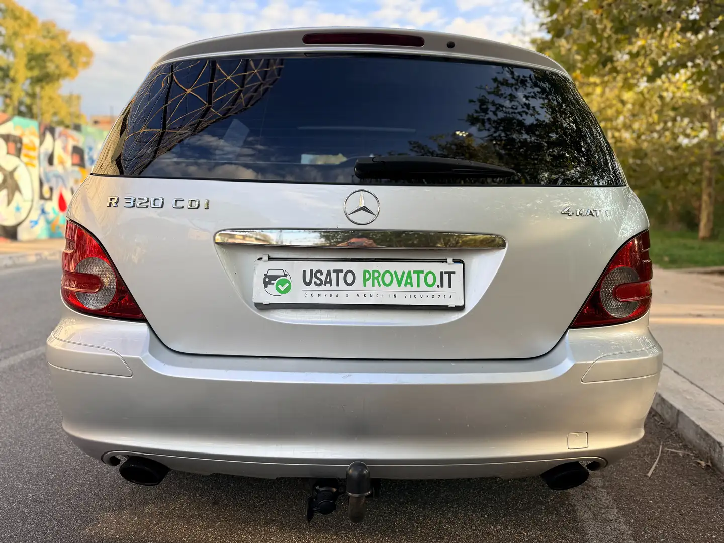 Mercedes-Benz R 320 3.0 V6 224cv AUTO 6 posti GANCIO TRAINO 4matic 4x4 Zilver - 2