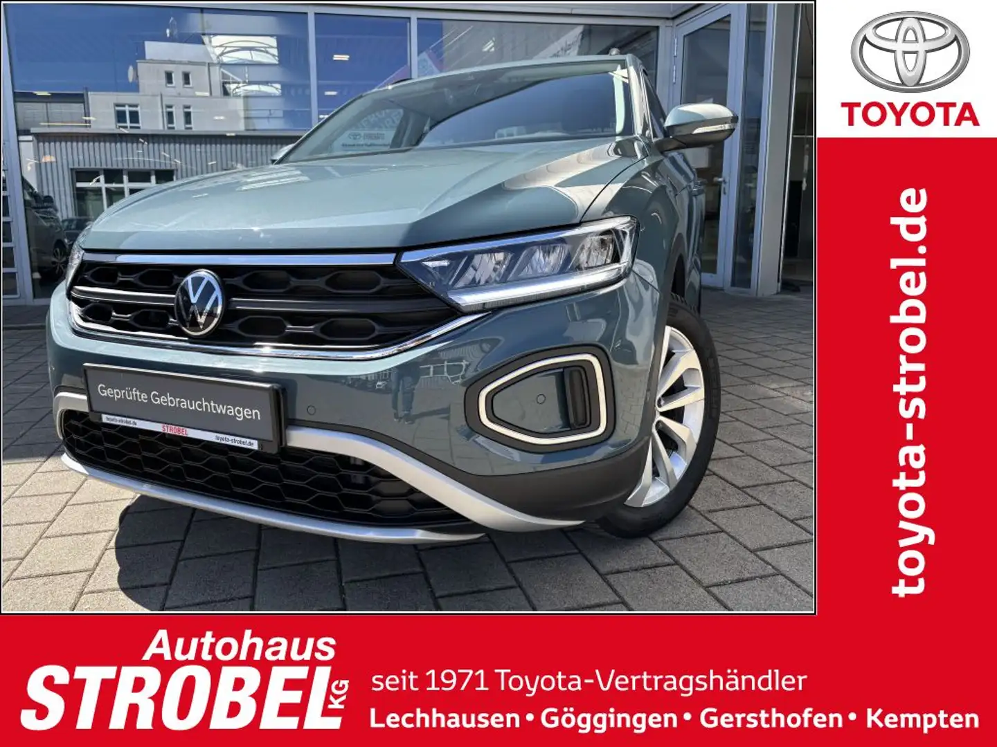 Volkswagen T-Roc 1.0 TSI OPF Life Bleu - 1