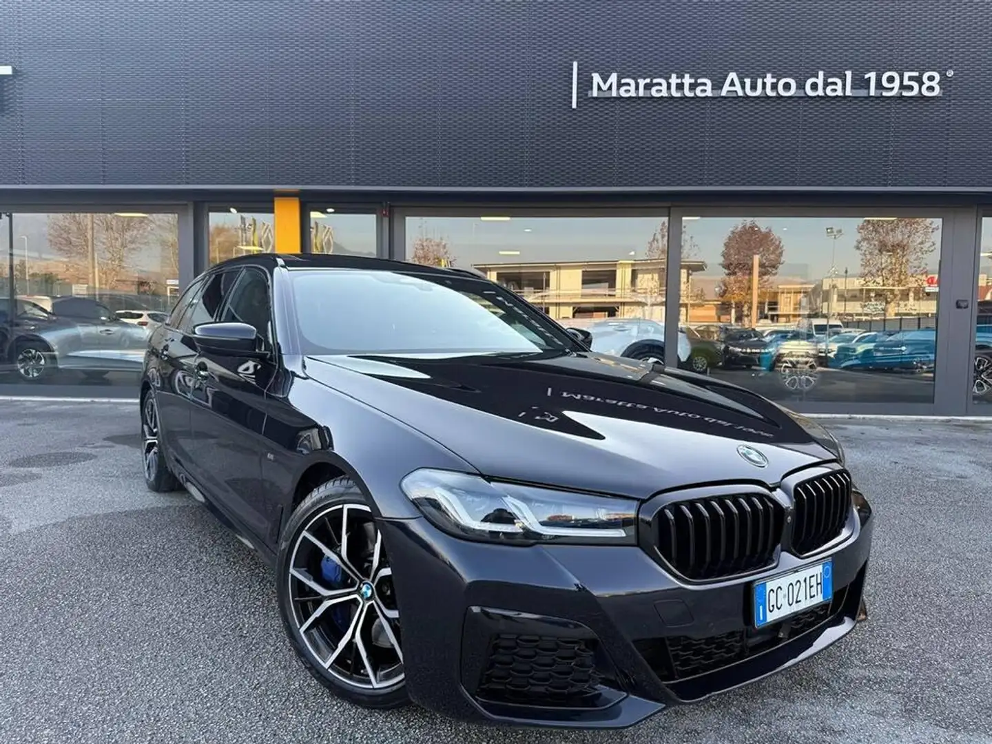 BMW 530 d Touring mhev 48V xdrive Msport auto Bleu - 1