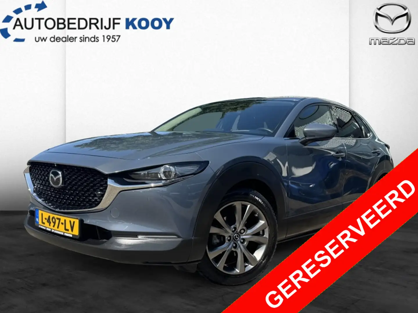 Mazda CX-30 2.0 180pk Comfort / Automaat / Trekhaak / Carplay- Grijs - 1