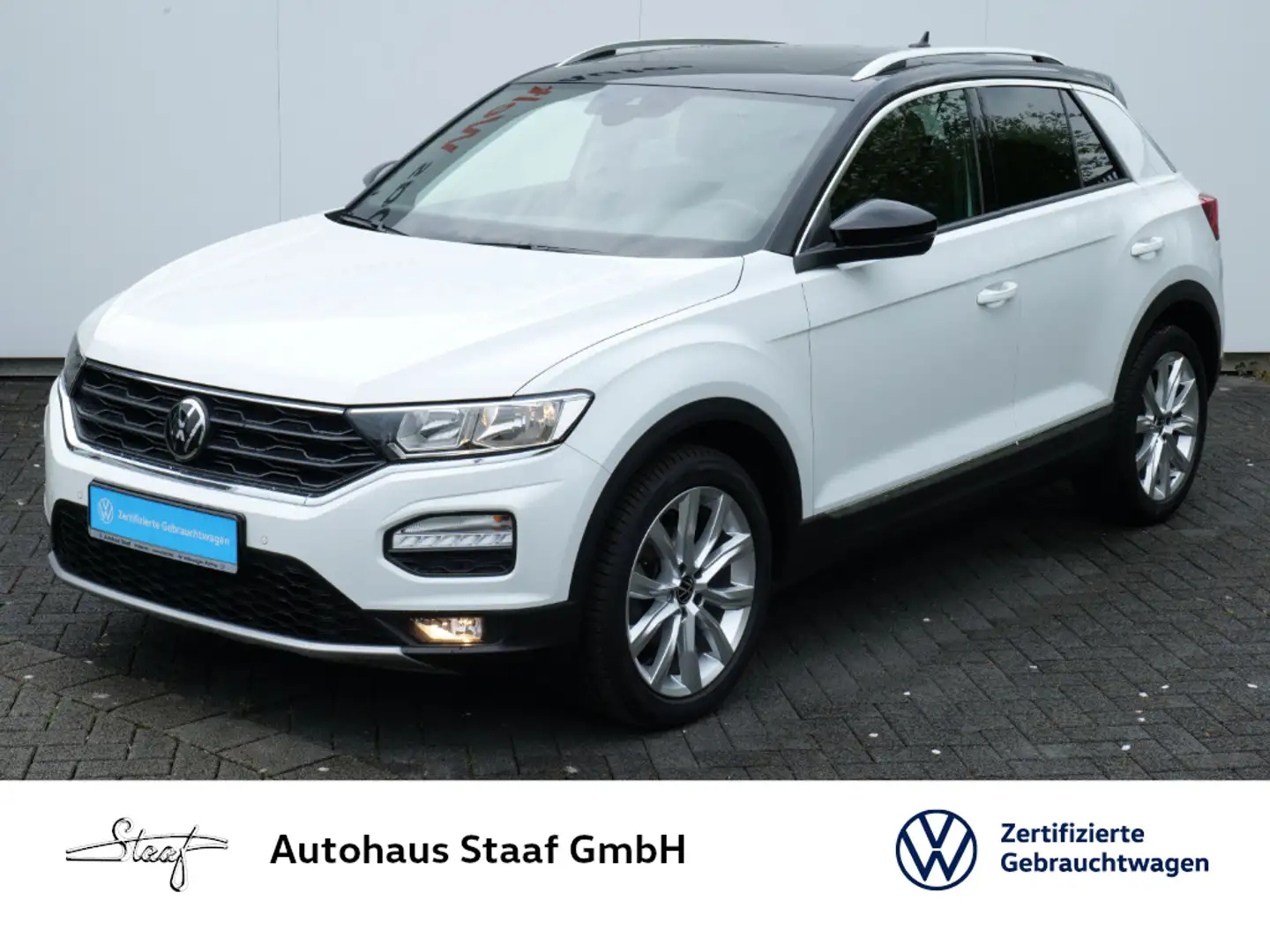 Volkswagen T-Roc Sport 1.5 TSI 150PS DSG Weiß - 1