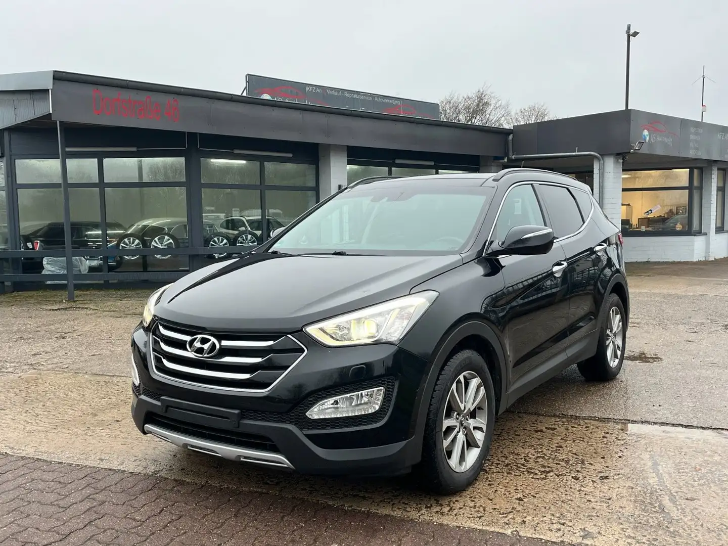 Hyundai SANTA FE Premium 4WD *PANO *ANHÄNGERKUPPLUNG Schwarz - 1