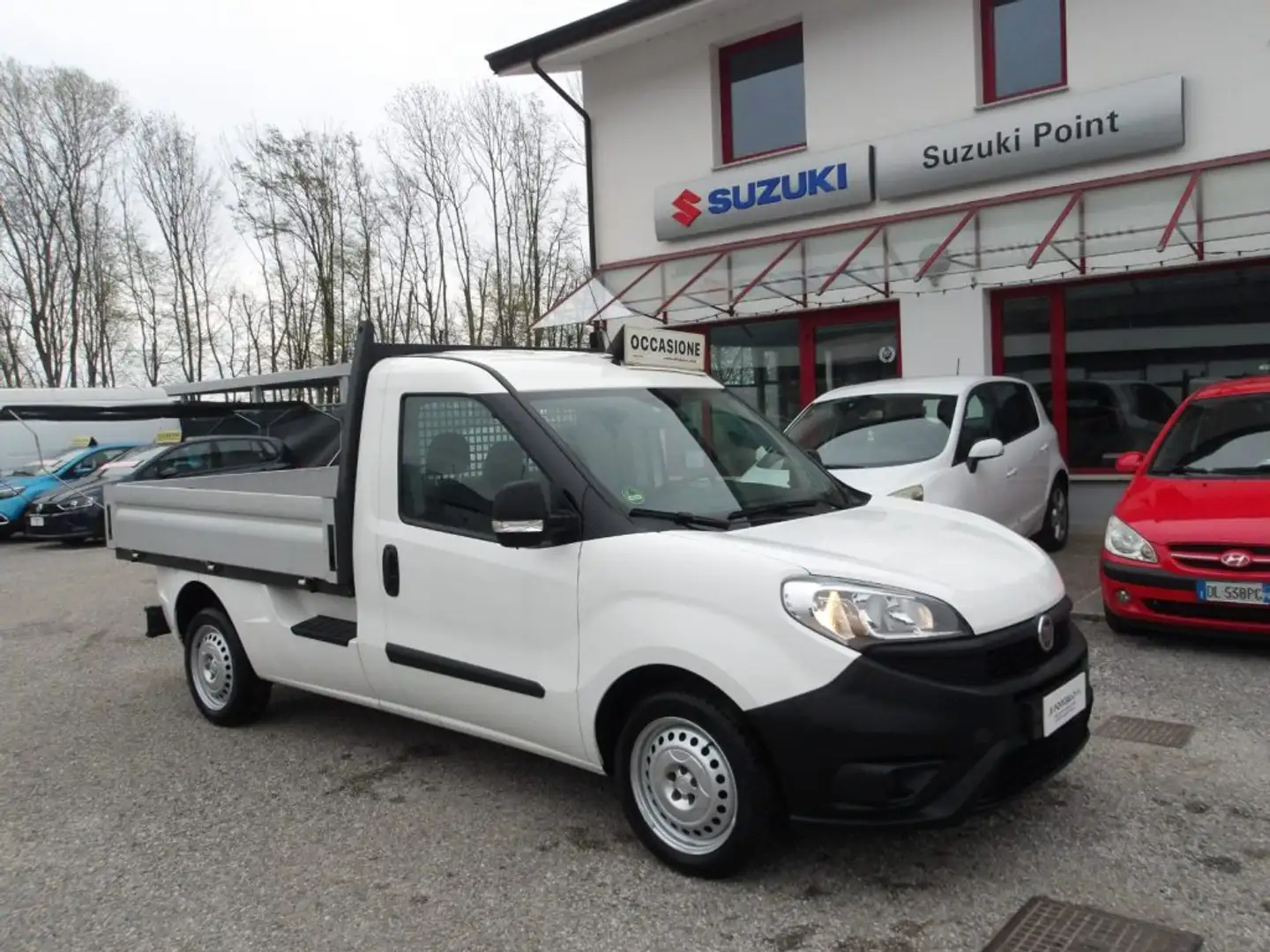 Fiat Doblo 1.3MJT Cassonato Work-Up E5+ AGGIUNGERE IVA Bianco - 1