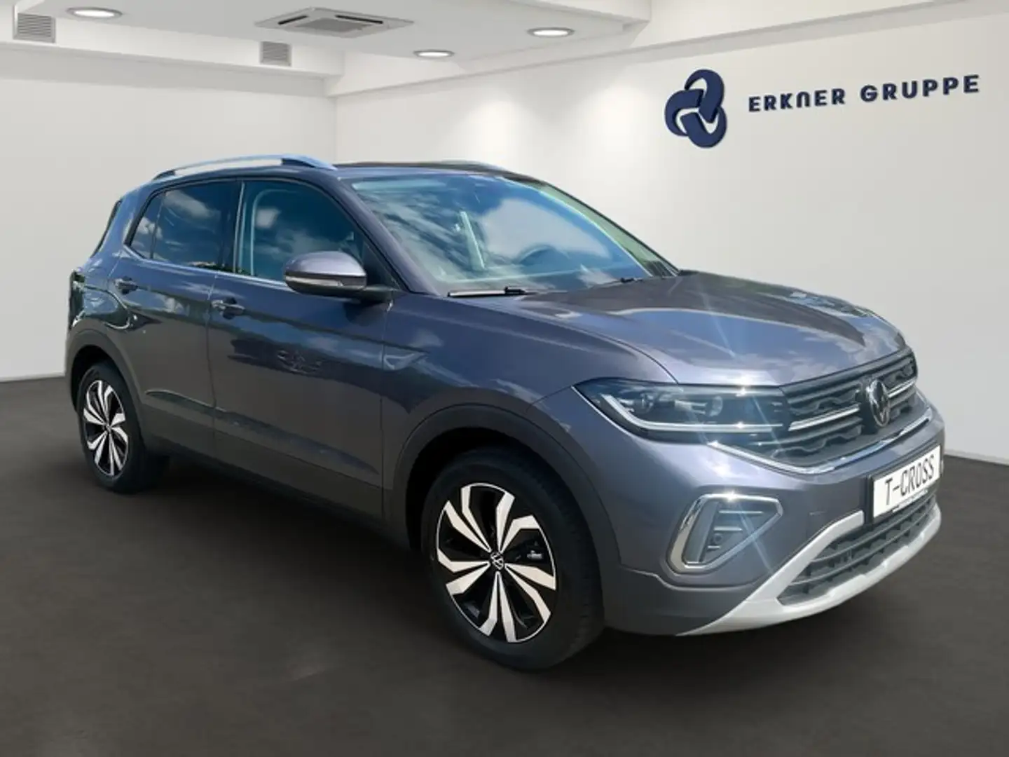 Volkswagen T-Cross 1.0TSI DSG Style GJR+AHK+SHZ+KAMERA+NAV+ Grau - 2