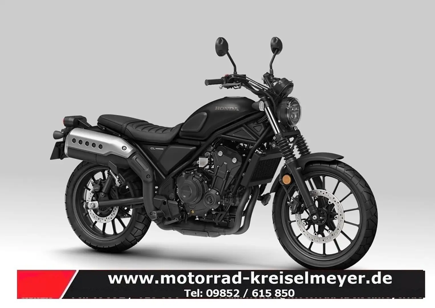 Honda CL 500 sofort verfügbar mit 709,-€ Preisvorteil! Noir - 1