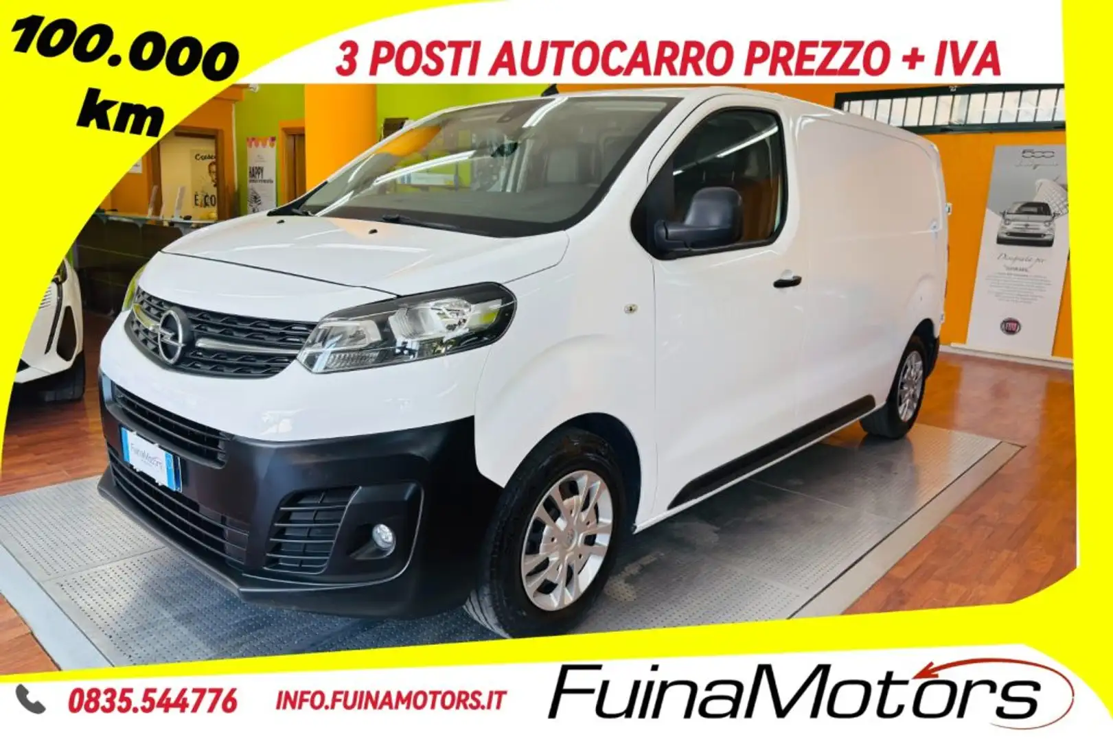Opel Vivaro 1.5 Diesel 120CV S&S PL-TN M Passo Lungo Enjoy Bianco - 1