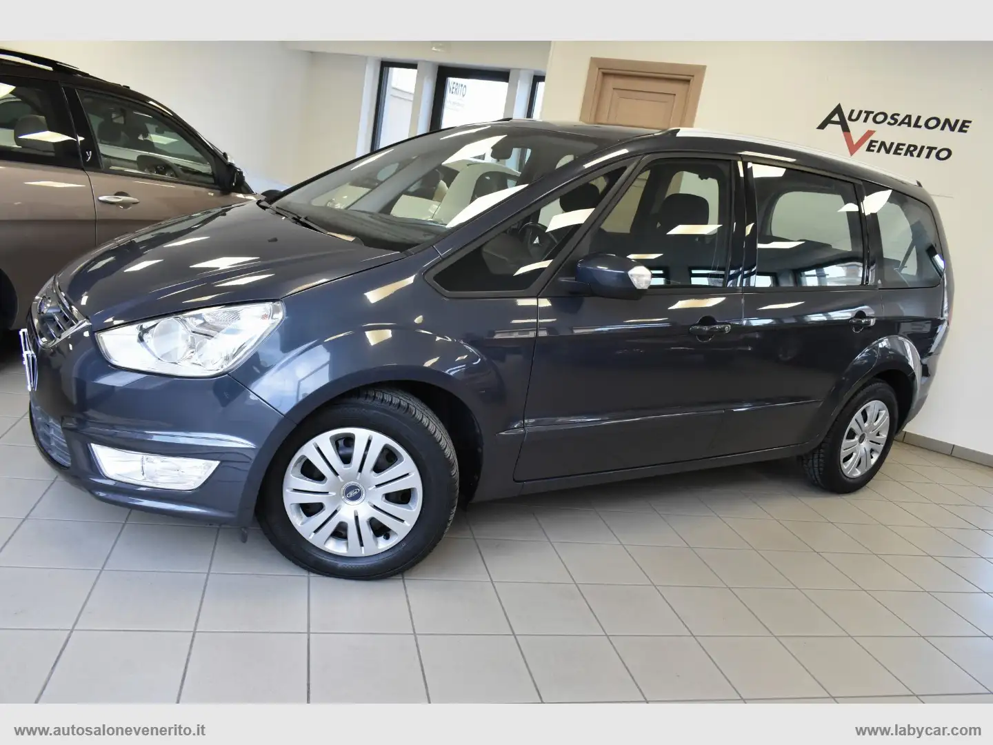 Ford Galaxy 2.0 TDCi 163 CV Titanium Gris - 1