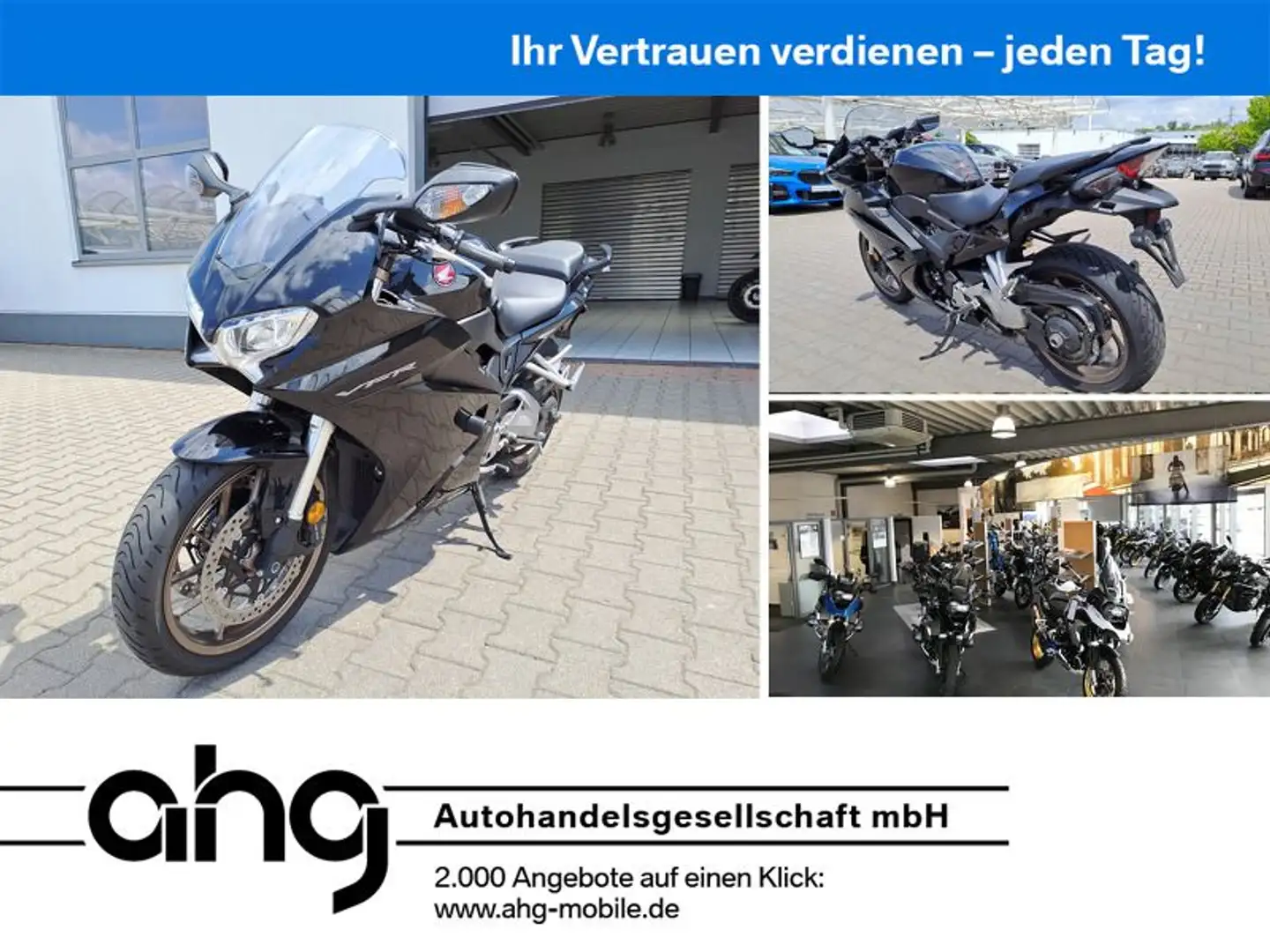 Honda VFR 800 F Bílá - 1