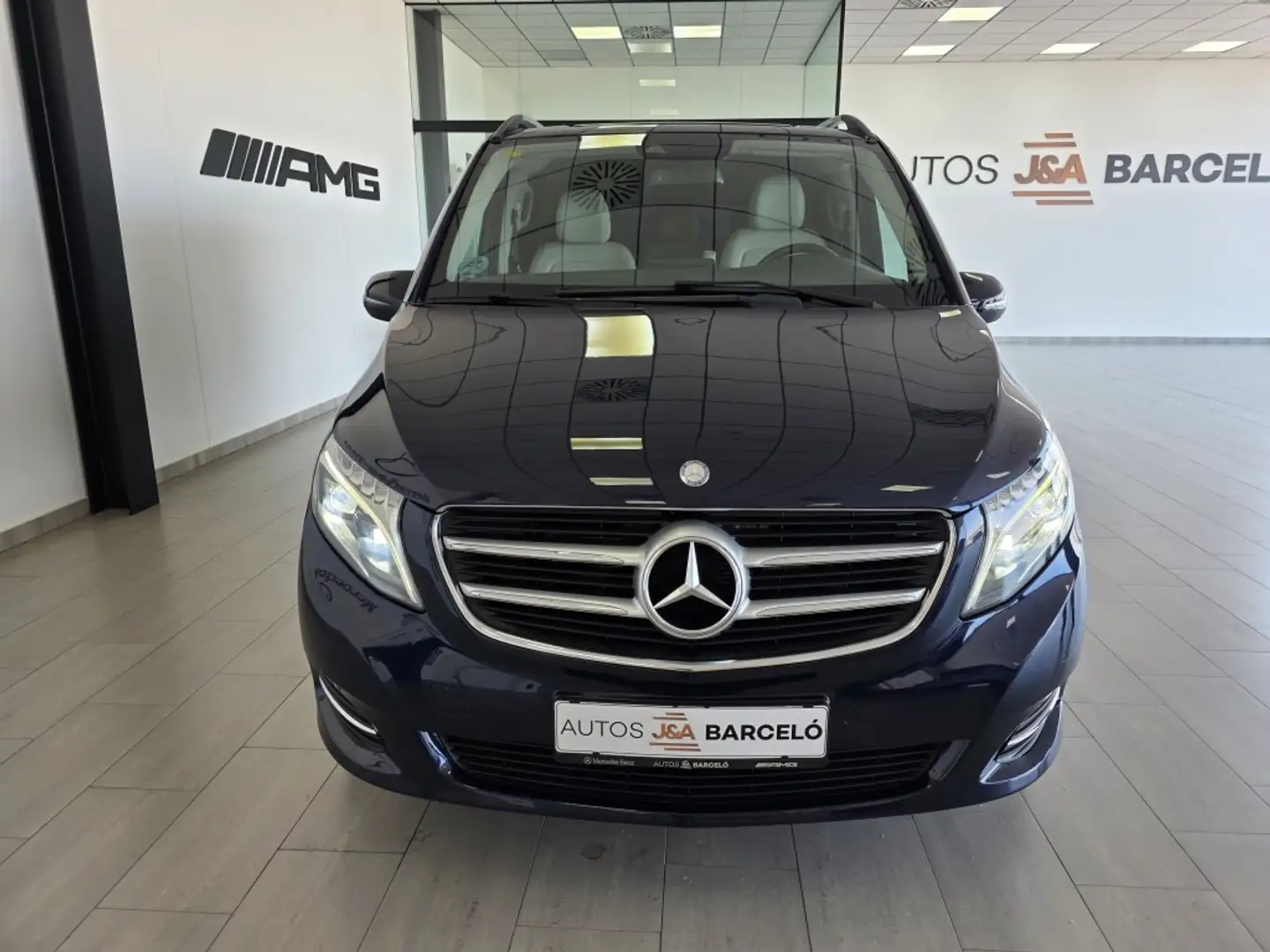 Mercedes-Benz V 220 220d Largo Avantgarde 7G Tronic Bleu - 2