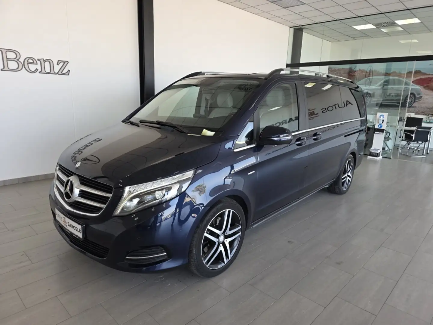 Mercedes-Benz V 220 220d Largo Avantgarde 7G Tronic Bleu - 1