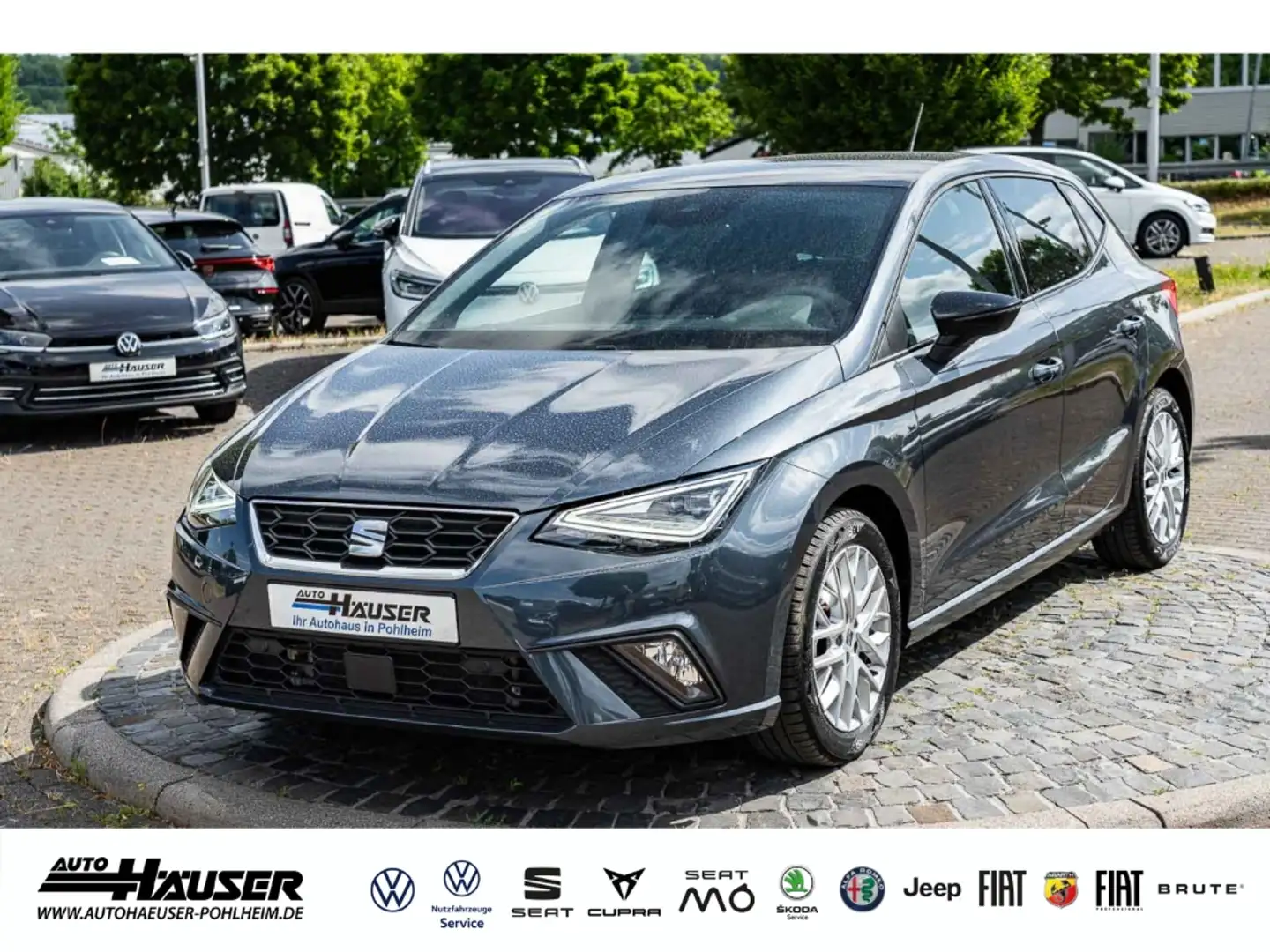 SEAT Ibiza FR 1.0 TSI DSG NAVI KAMERA TEMPOMAT LED PDC FULL-L Grau - 1
