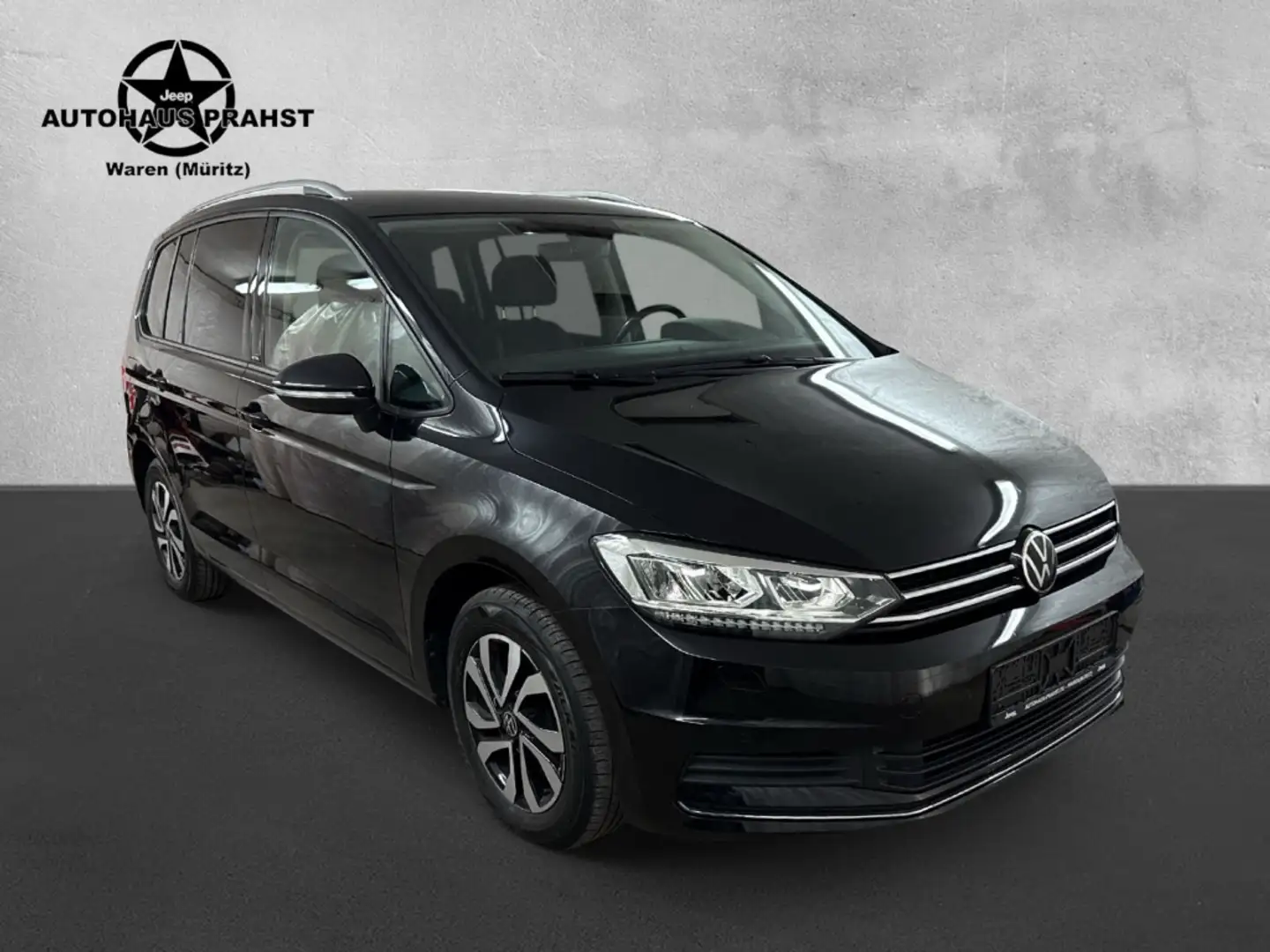 Volkswagen Touran 2.0TDI DSG LED NAVI ACC DAB APP 7 Sitze Schwarz - 1