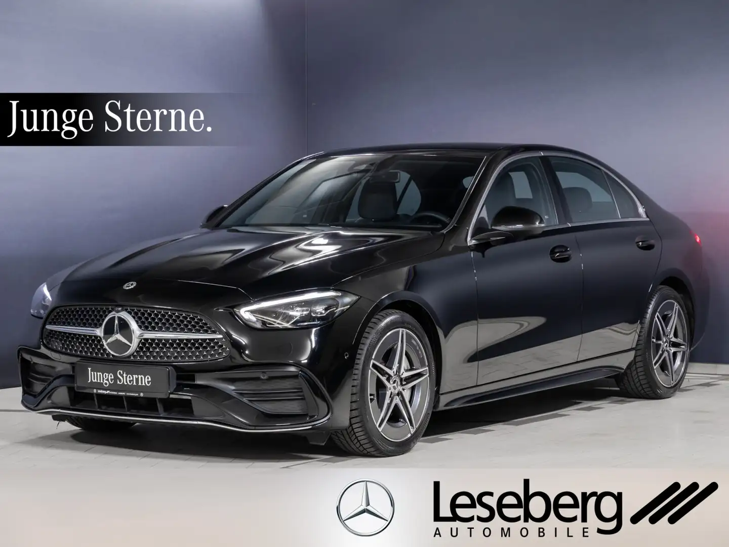 Mercedes-Benz C 220 C 220 d AMG LED/Rückfahrkamera/AHK/Ambiente/DAB Schwarz - 1