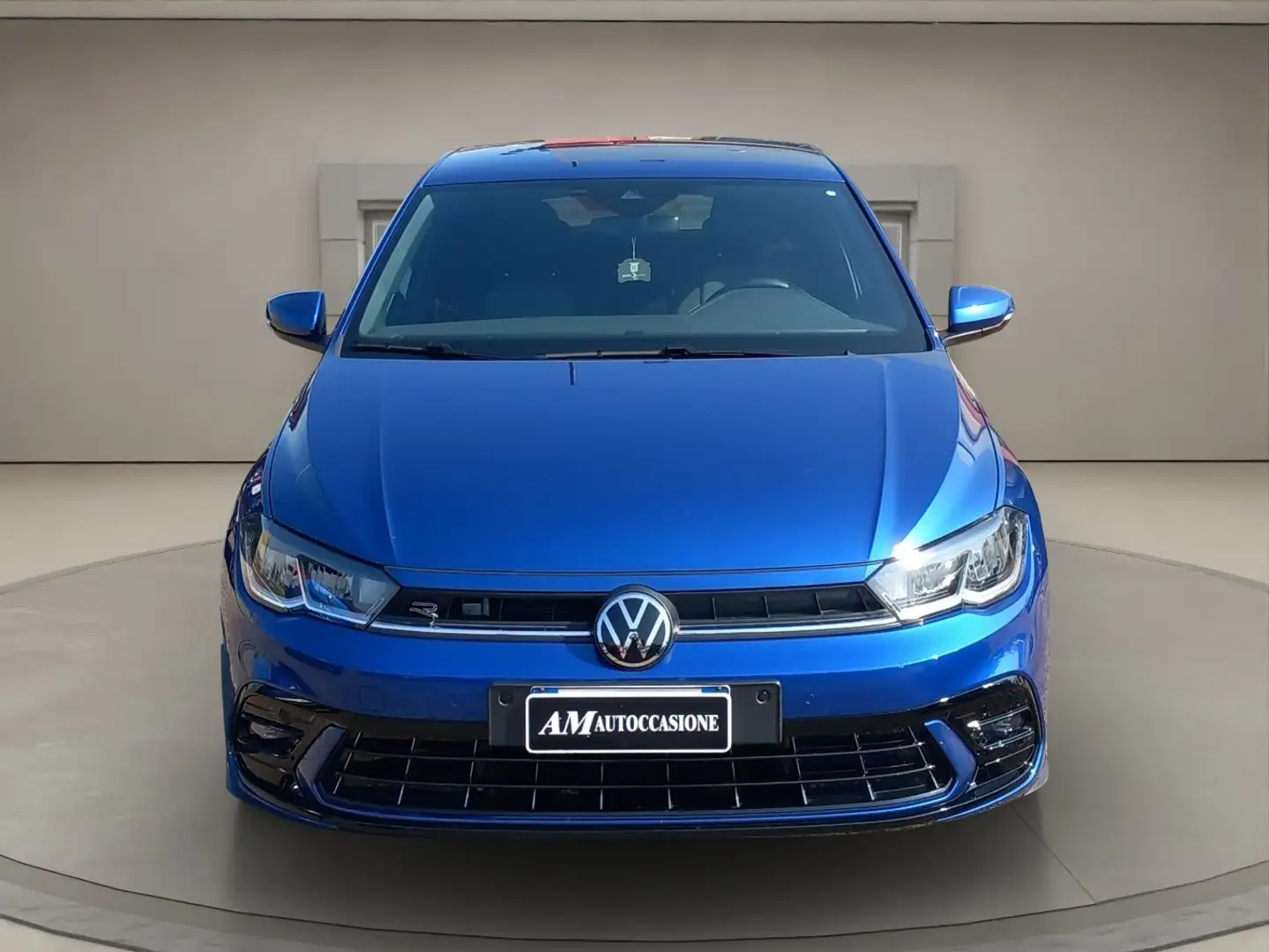 Volkswagen Polo 1.0 tsi R-Line 95cv dsg GARANZIA VW 08/2026 Blau - 2