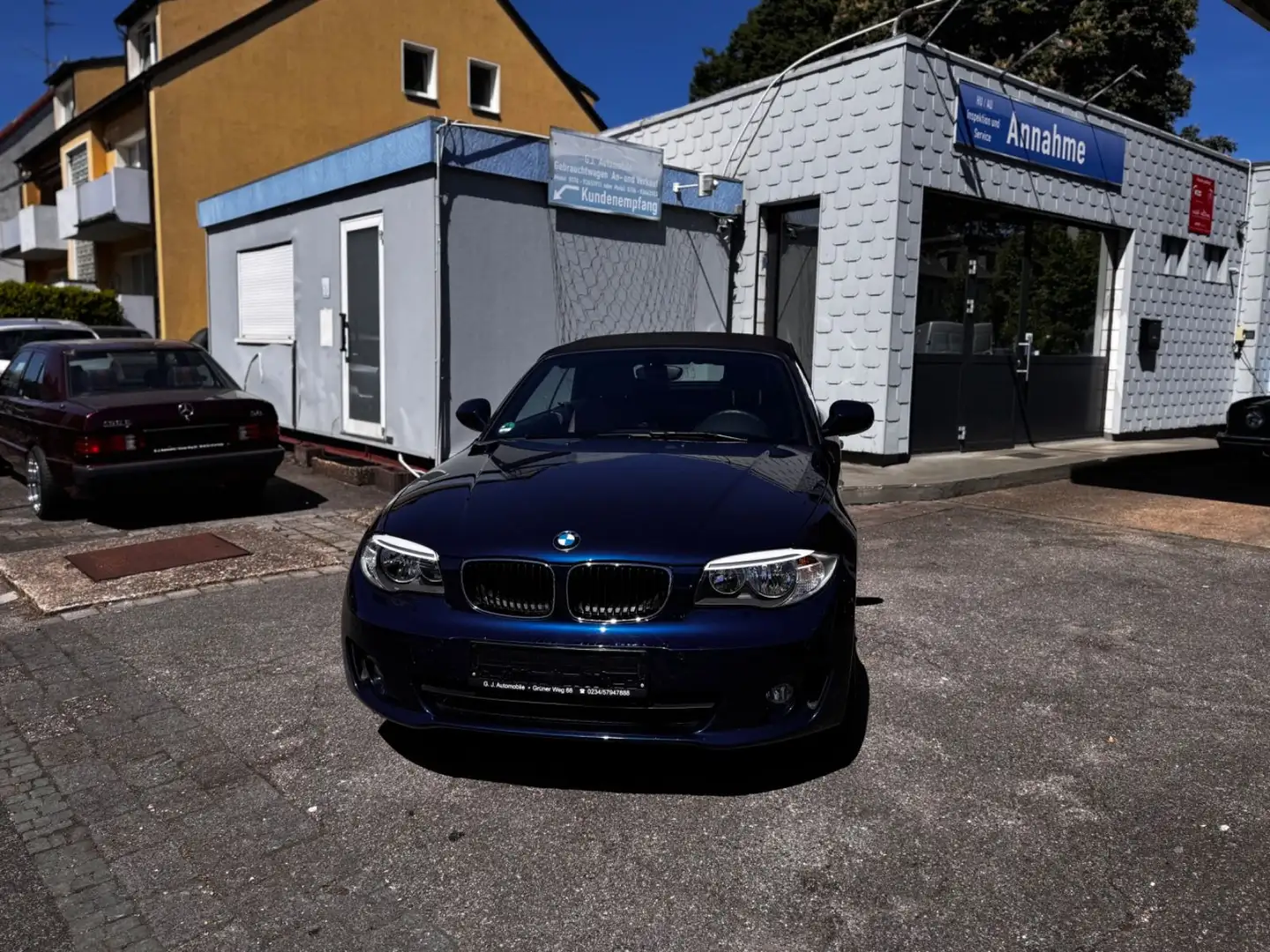 BMW 118 Baureihe 1 Cabrio 118d Синий - 1