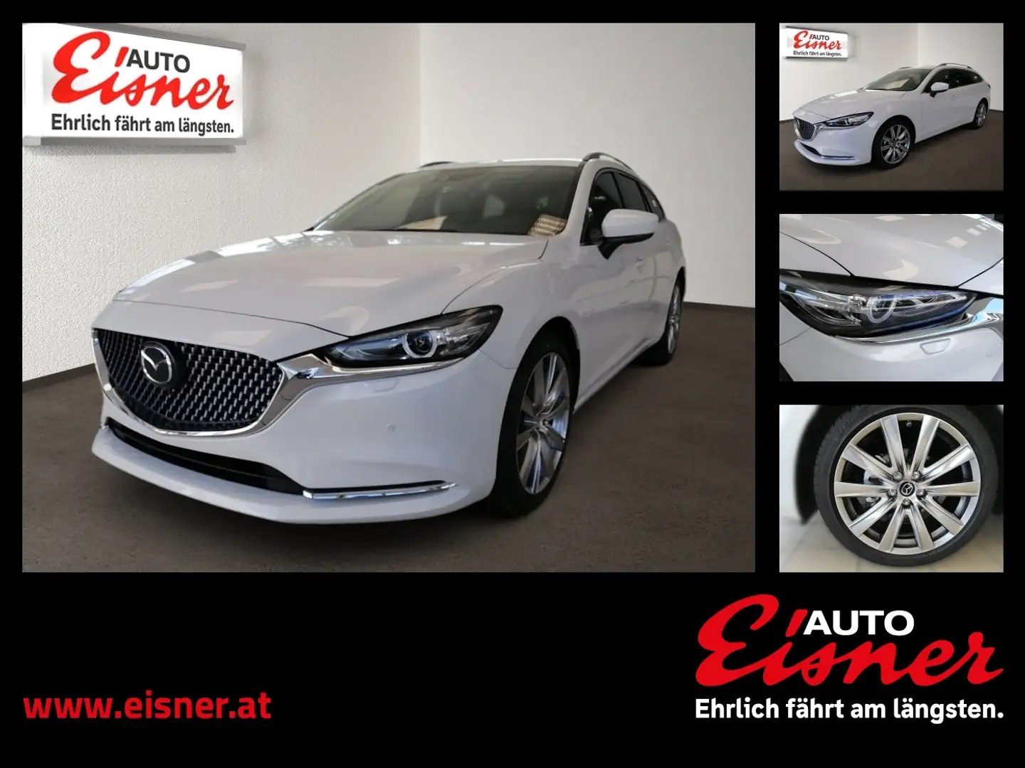Mazda 6 G194 AT TAKUMI Navi, LED, Memory Sitze uvm. Weiß - 1