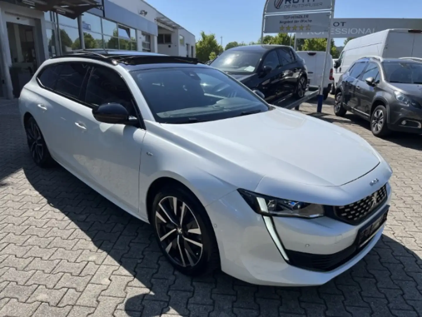 Peugeot 508 1.5 EU6d SW BlueHDi 130 EAT8 GT Panodach Navi Soun Blanc - 2