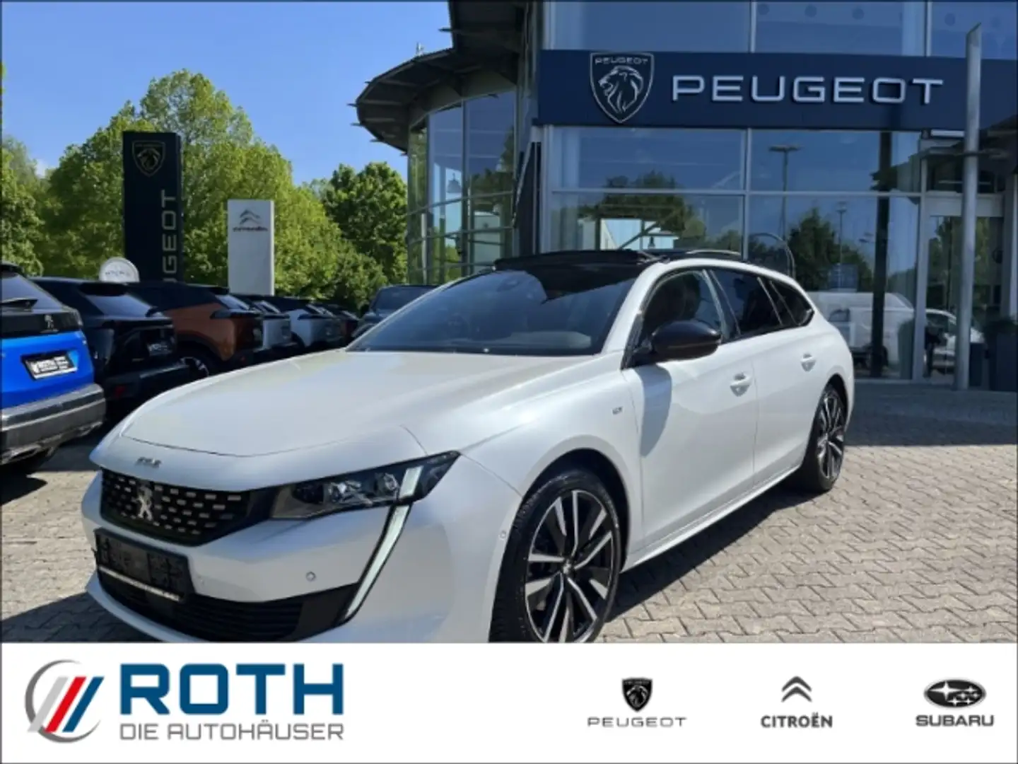 Peugeot 508 1.5 EU6d SW BlueHDi 130 EAT8 GT Panodach Navi Soun Blanc - 1