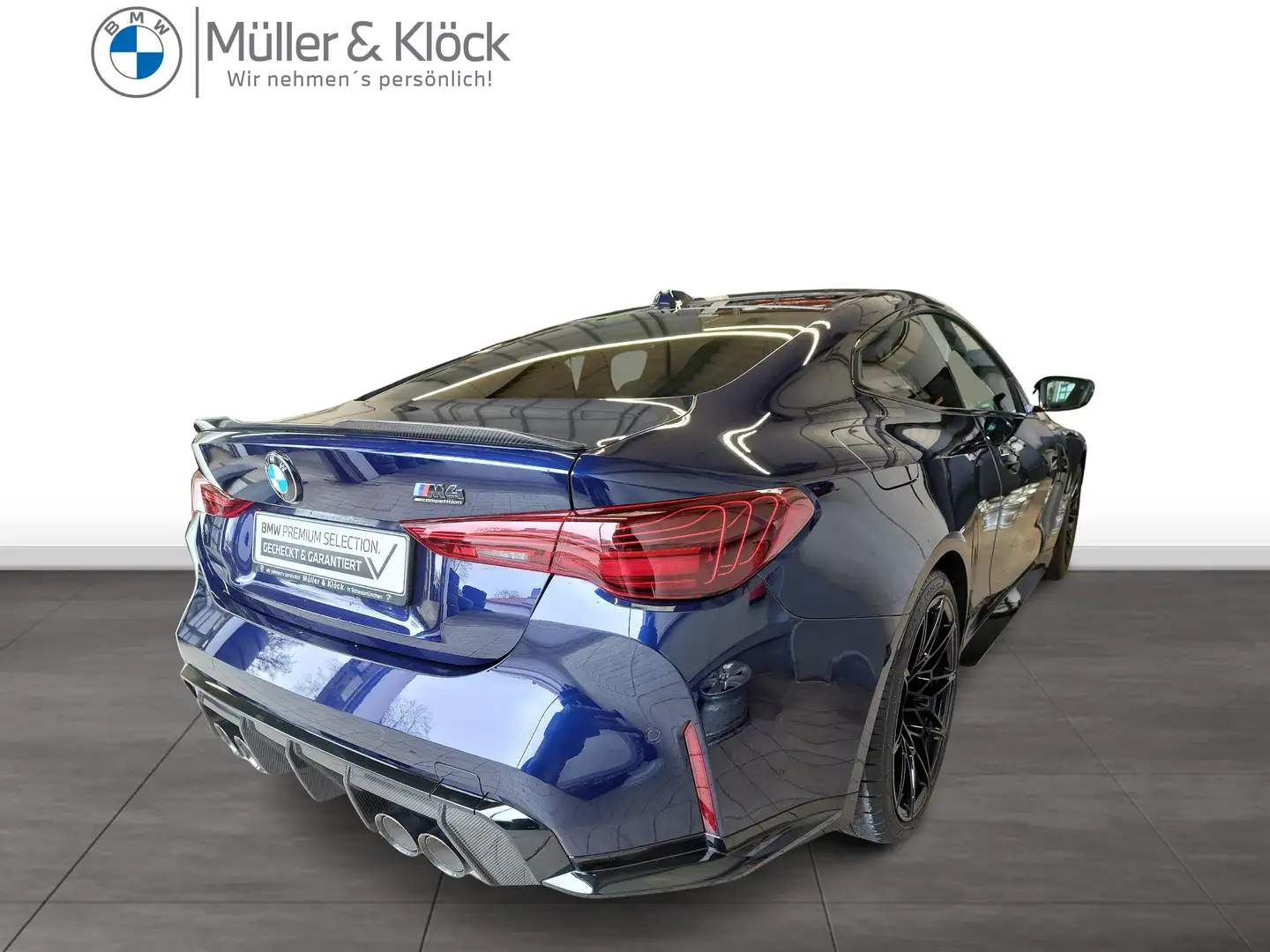 BMW M4 Competition M xDrive Coupé HK HiFi DAB LED Blau - 2