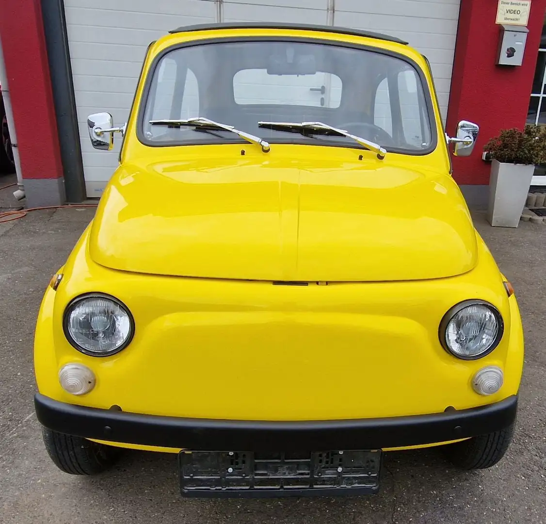 Fiat 500 L H-ZULASSUNG- TOP  RESTAURIERT Jaune - 2
