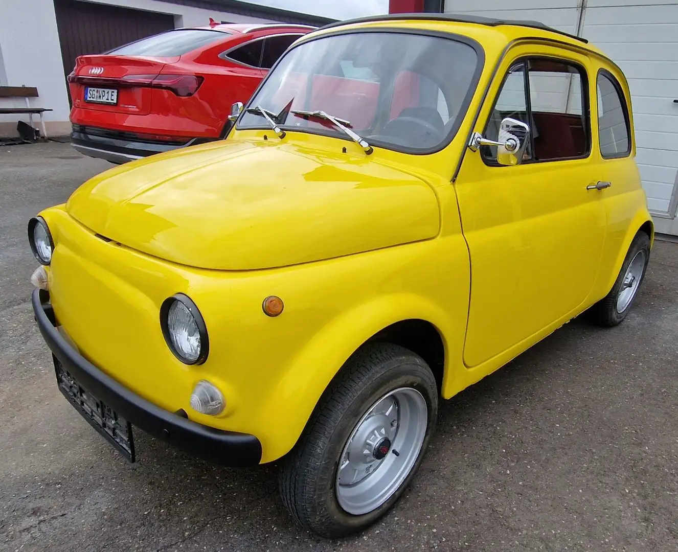 Fiat 500 L H-ZULASSUNG- TOP  RESTAURIERT Jaune - 1