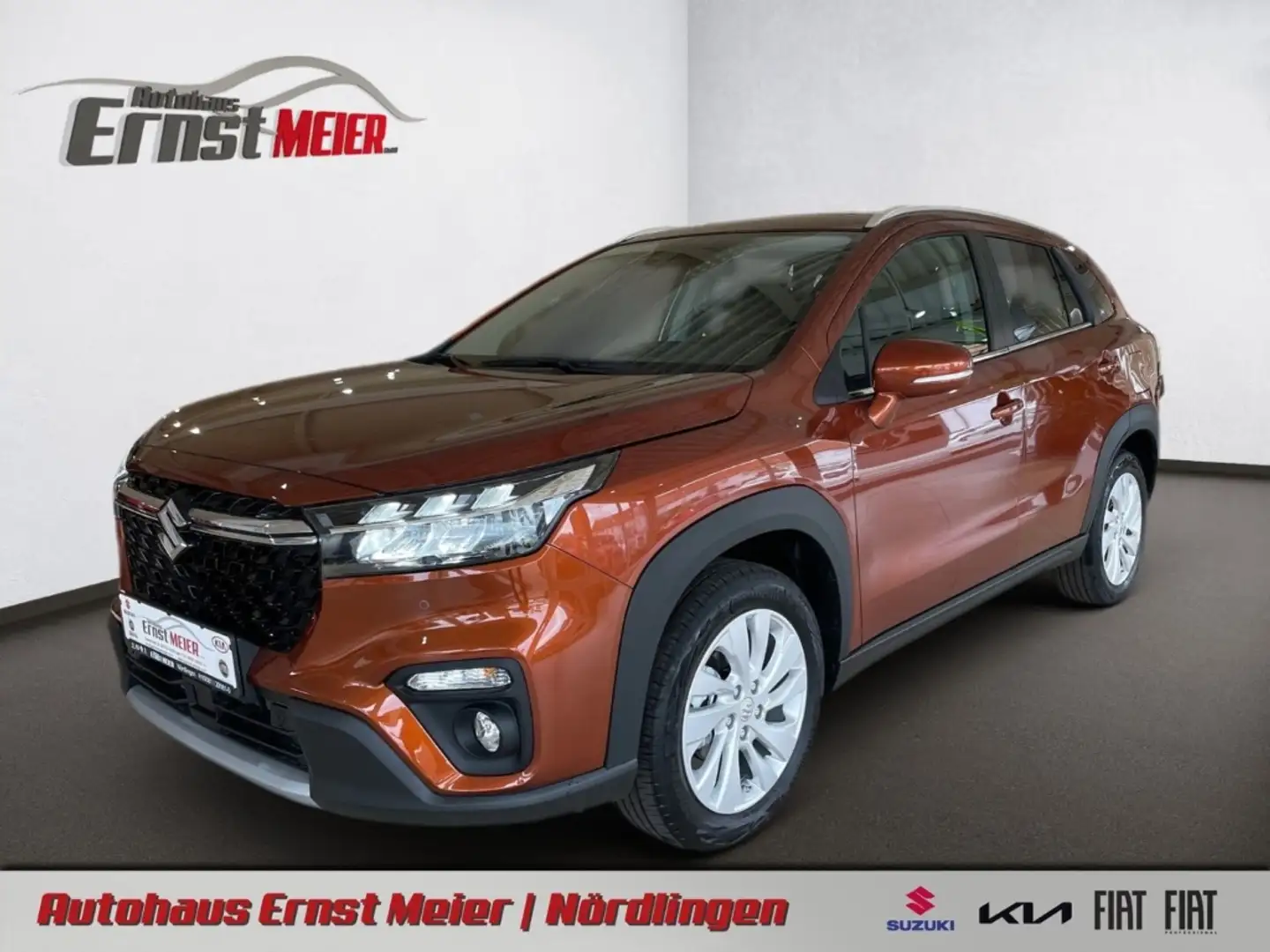 Suzuki SX4 S-Cross 1.4 Hybrid 48V Allgrip Comfort ACC+LED-SW+Spurh+DA Brun - 1