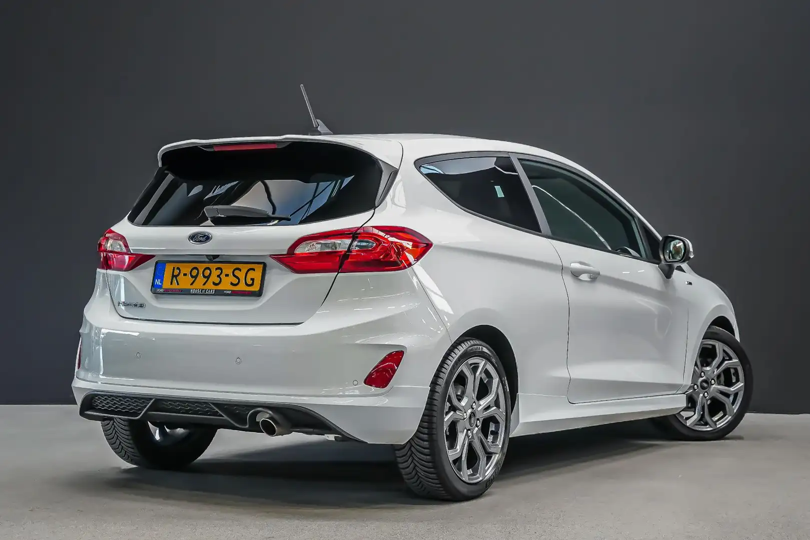 Ford Fiesta ST-Line 1.0 125pk |adaptive cruise control|parkeer Wit - 2