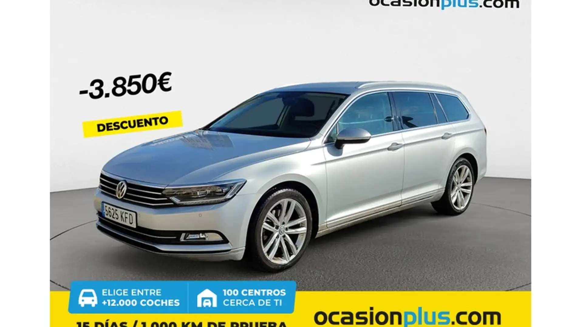 Volkswagen Passat Variant 2.0TDI Sport DSG 140kW Plateado - 1