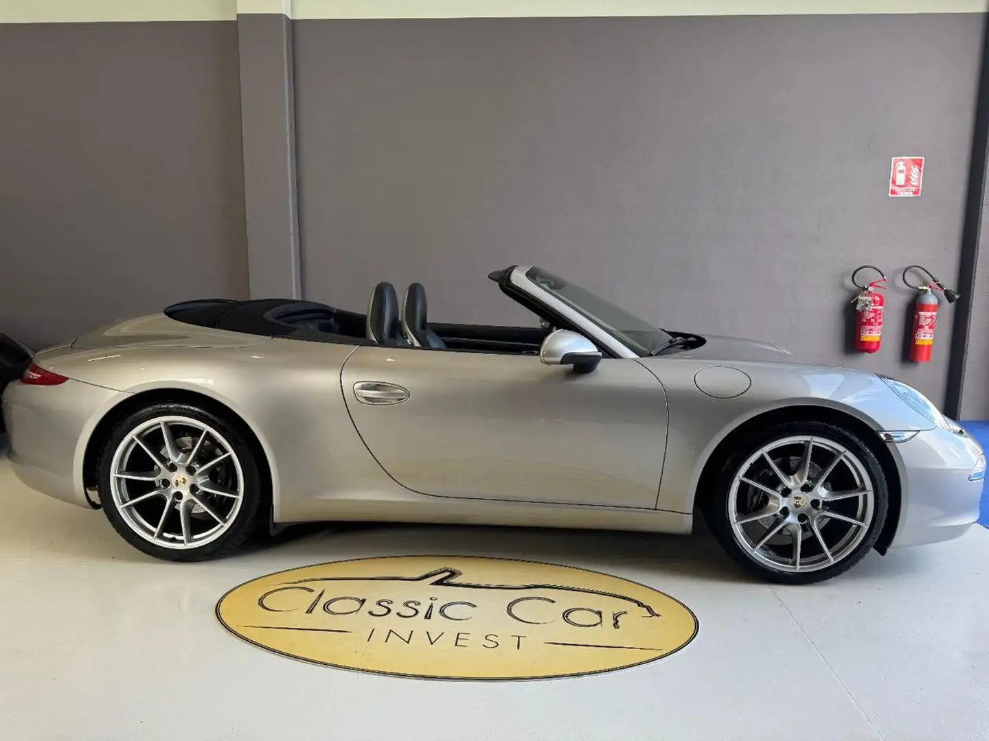 Porsche 991 3.4 Carrera Cabriolet UFF. ITA - SPORT CHRONO Grigio - 2