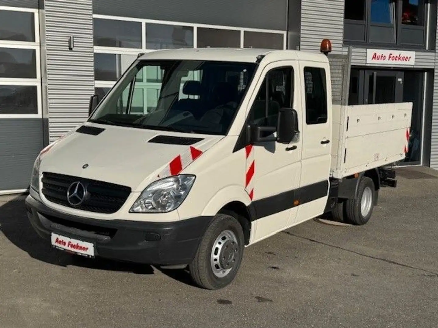Mercedes-Benz Sprinter Pritsche/DoKa Kipper 511 CDI Automatik Weiß - 1