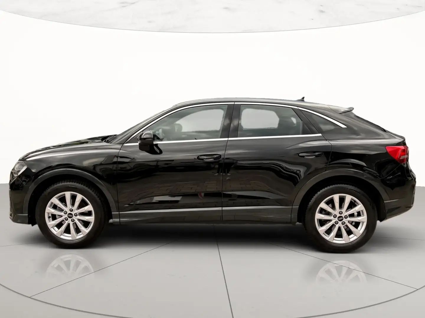 Audi Q3 sportback 35 2.0 tdi business plus s-tronic Zwart - 2